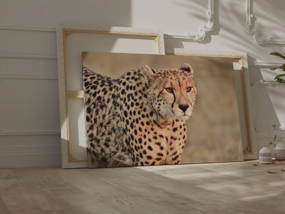 Cheetah Canvas Wall Art – Elegance of the Swift Predator