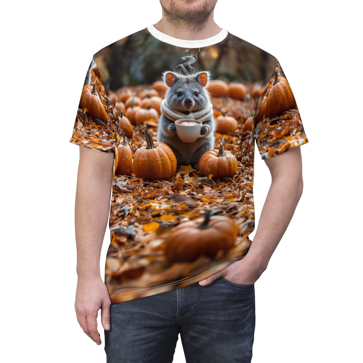 Pumpkin Spice Delight Quokka - ART OF ROYALS