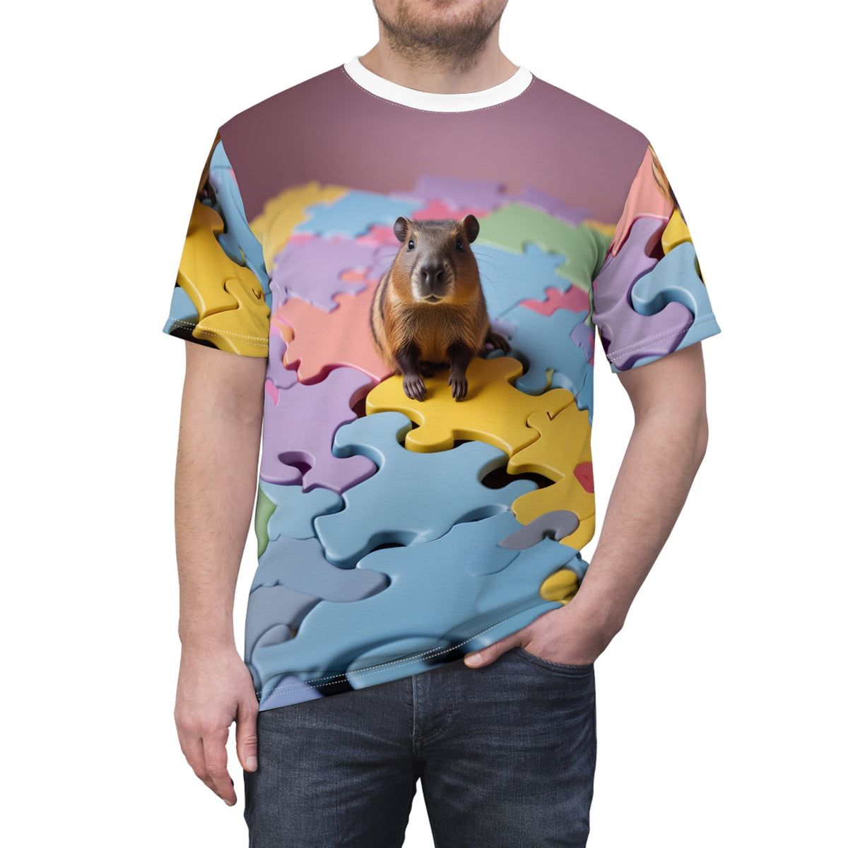 Puzzle Piece Capybara: The Missing Piece - ART OF ROYALS