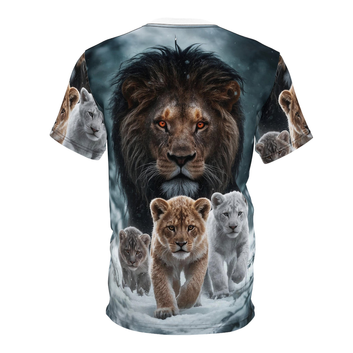 ❄️ Royal Bloodline – Lion Family T-Shirt - ART OF ROYALS