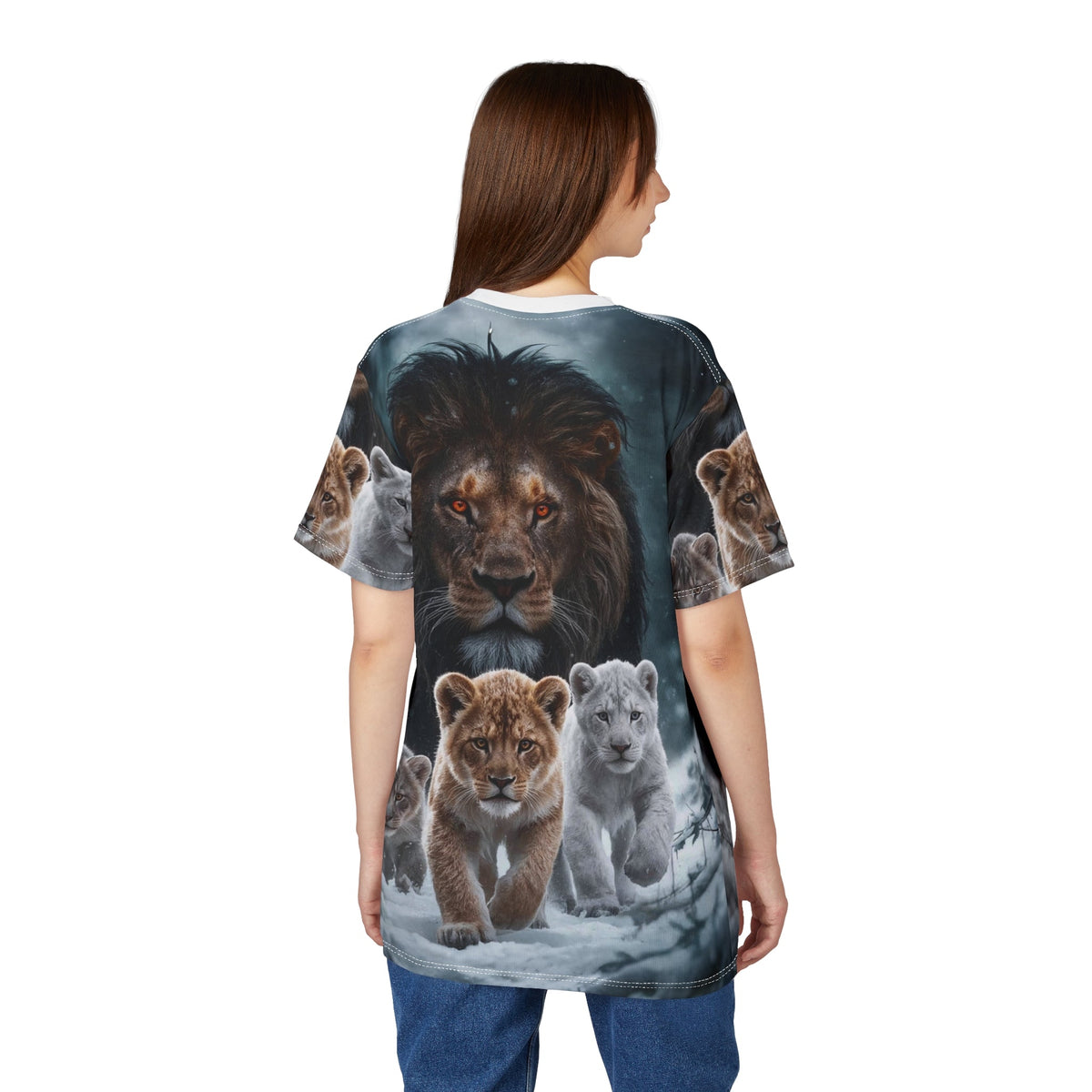 ❄️ Royal Bloodline – Lion Family T-Shirt - ART OF ROYALS