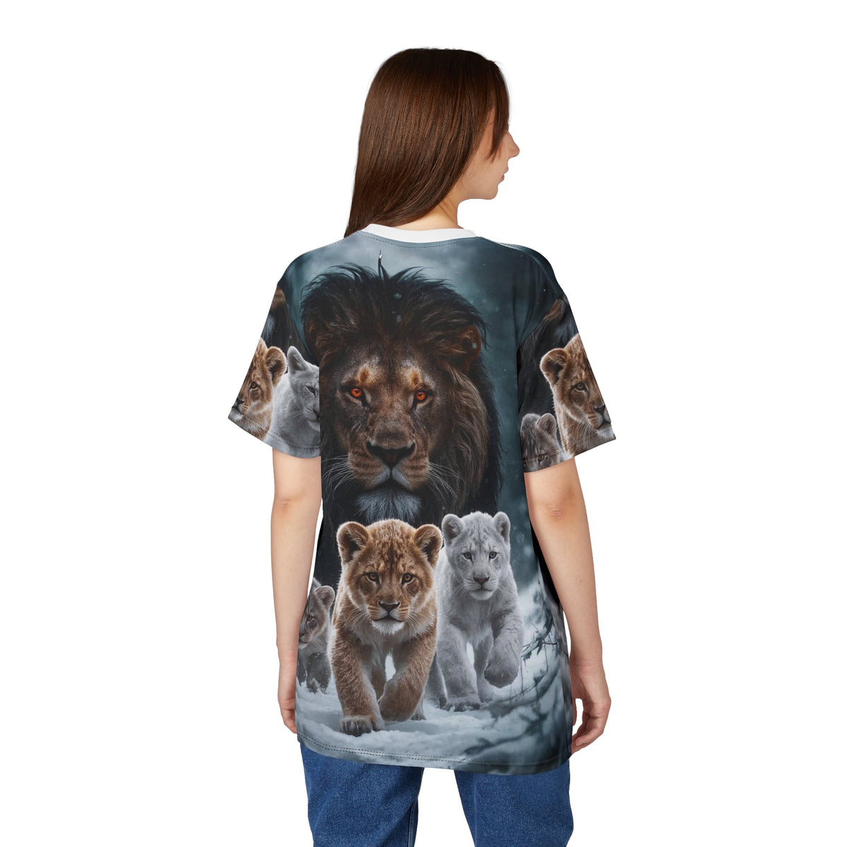 ❄️ Royal Bloodline – Lion Family T-Shirt - ART OF ROYALS
