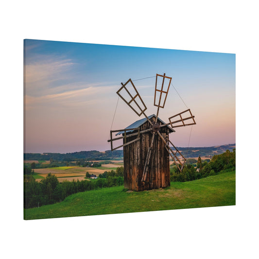 Rustic Charm – The Timeless Beauty of an Old Windmill - ART OF ROYALS