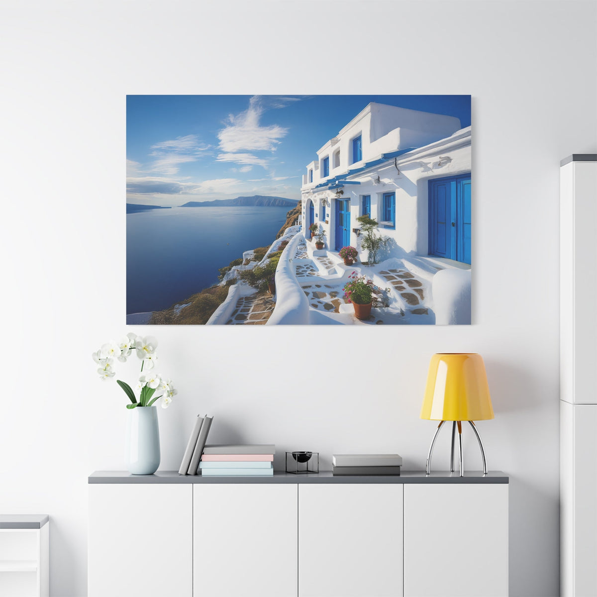 Santorini Serenity – Aegean Paradise - ART OF ROYALS