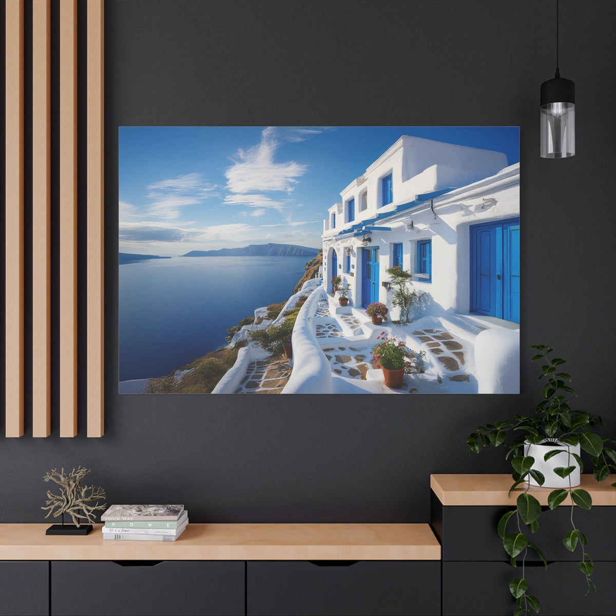 Santorini Serenity – Aegean Paradise - ART OF ROYALS