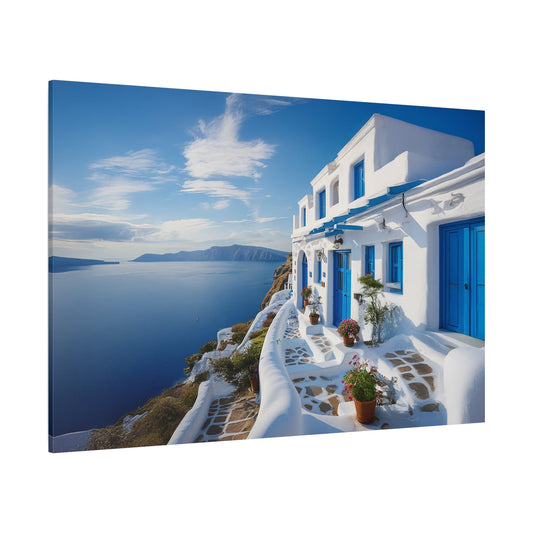 Santorini Serenity – Aegean Paradise - ART OF ROYALS