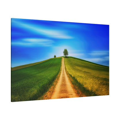 Serene Countryside Path – A Journey into Tranquility - ART OF ROYALS