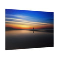 Silhouette Serenity – Beach Sunset Moment