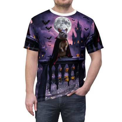 Spooky Capybara Halloween T-Shirt 🎃🦇 - ART OF ROYALS