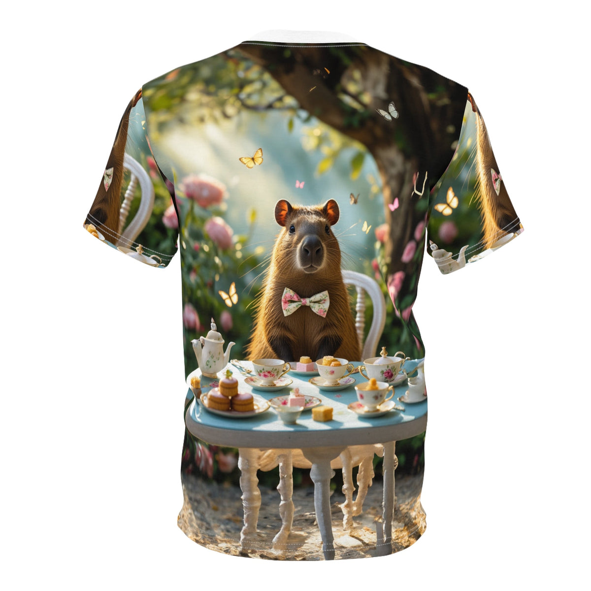 Spring Picnic Capybara T-Shirt 🍓🌼 - ART OF ROYALS