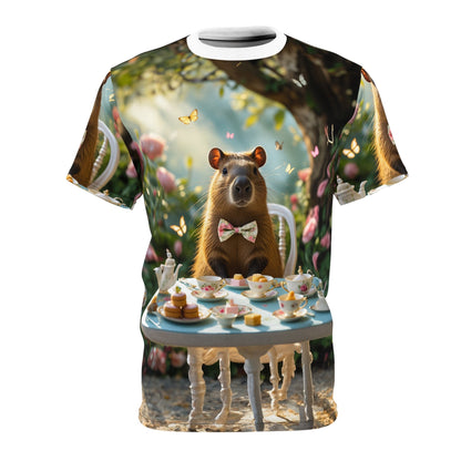 Spring Picnic Capybara T-Shirt 🍓🌼 - ART OF ROYALS