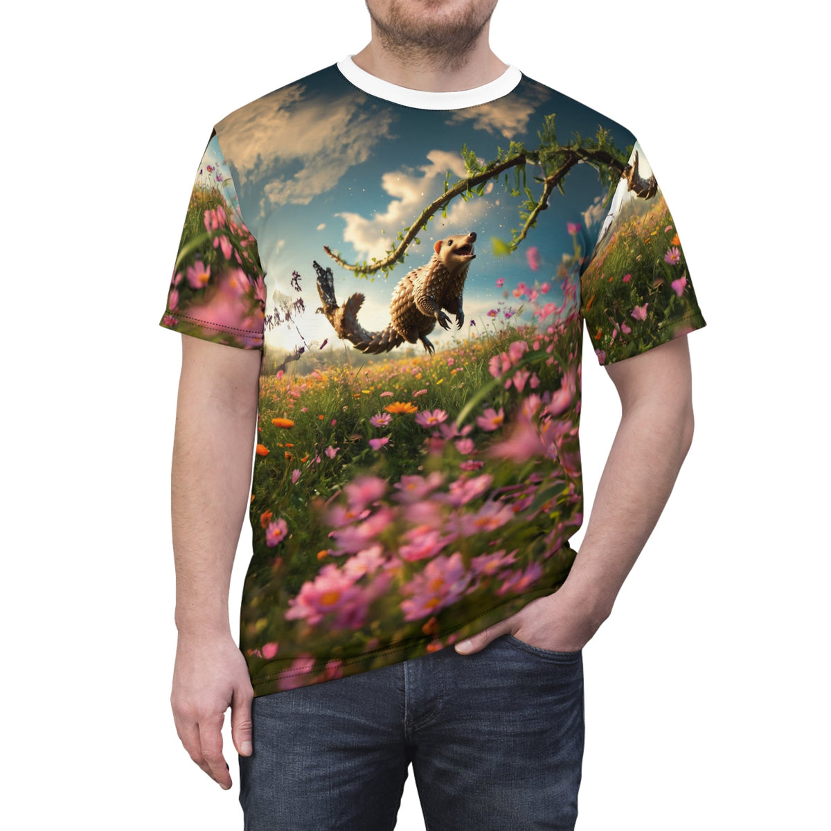 Springtime Joy Pangolin - ART OF ROYALS