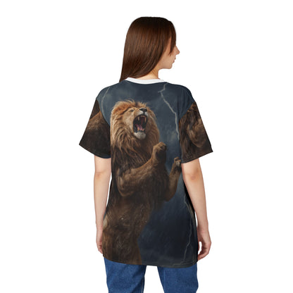 ⚡ Storm Roar – Thunder Lion T-Shirt - ART OF ROYALS