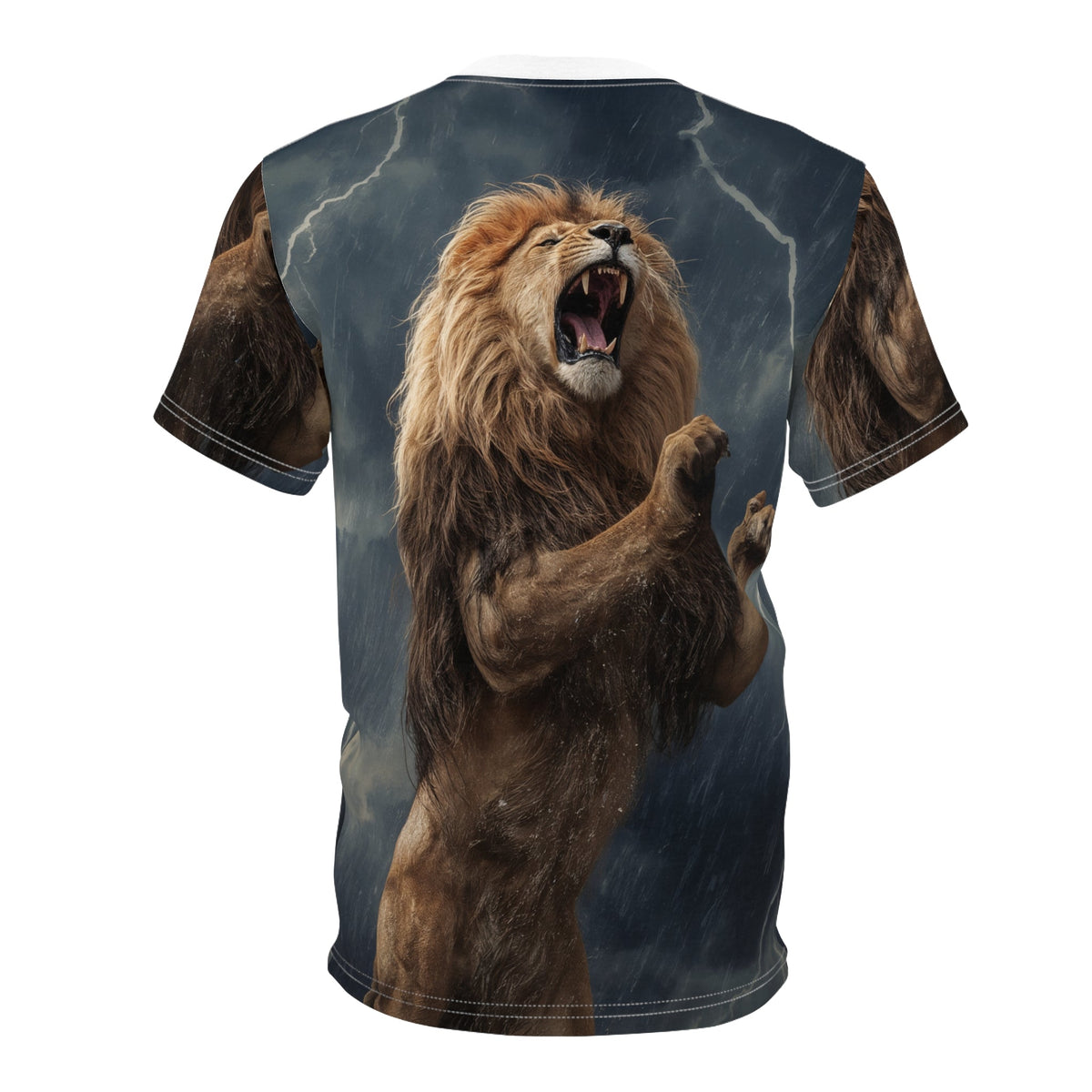 ⚡ Storm Roar – Thunder Lion T-Shirt - ART OF ROYALS