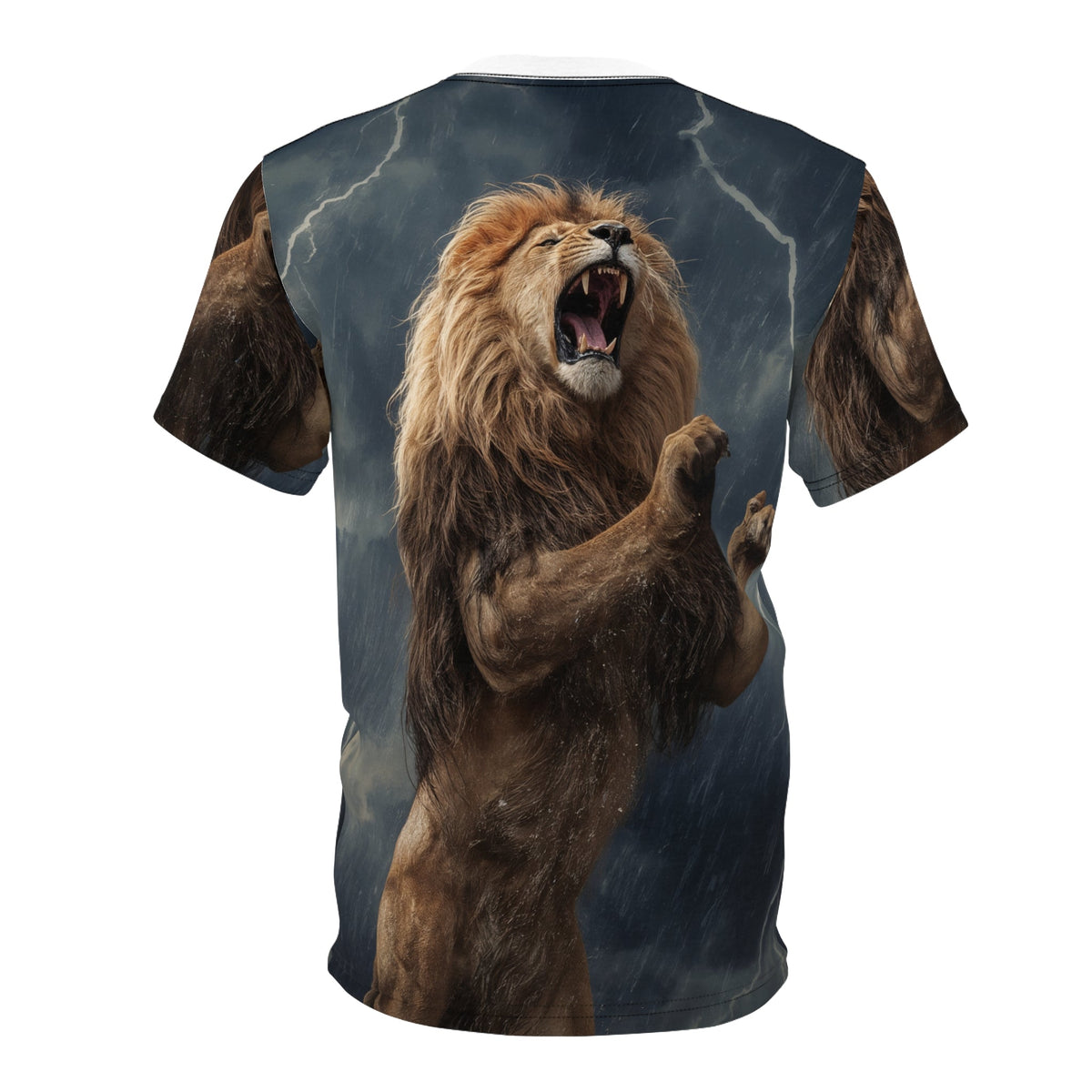 ⚡ Storm Roar – Thunder Lion T-Shirt - ART OF ROYALS