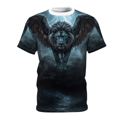 ⚡ Stormwing Lion – Guardian of Thunder T-Shirt - ART OF ROYALS