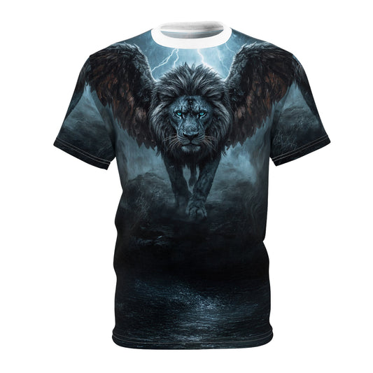 ⚡ Stormwing Lion – Guardian of Thunder T-Shirt - ART OF ROYALS