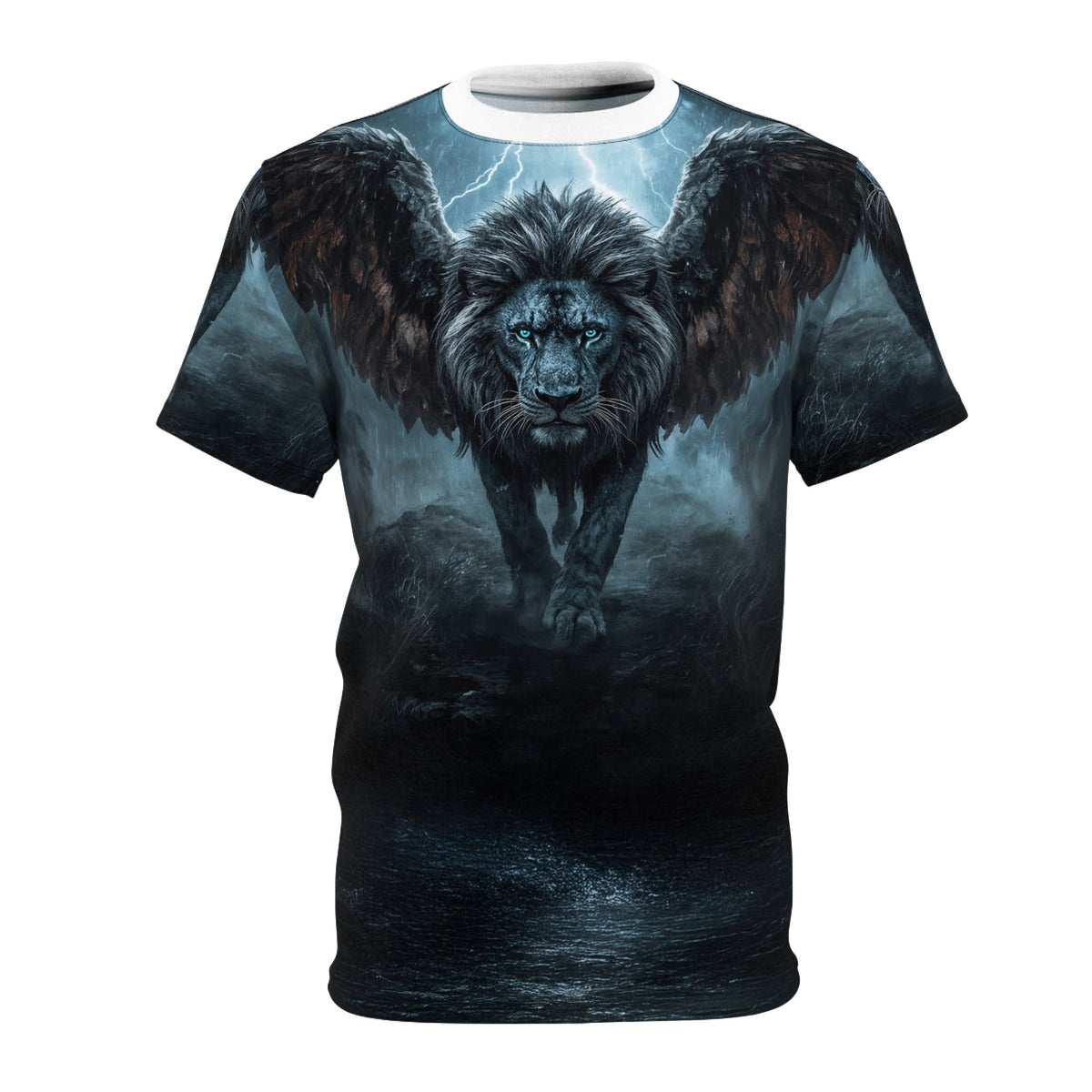 ⚡ Stormwing Lion – Guardian of Thunder T-Shirt - ART OF ROYALS