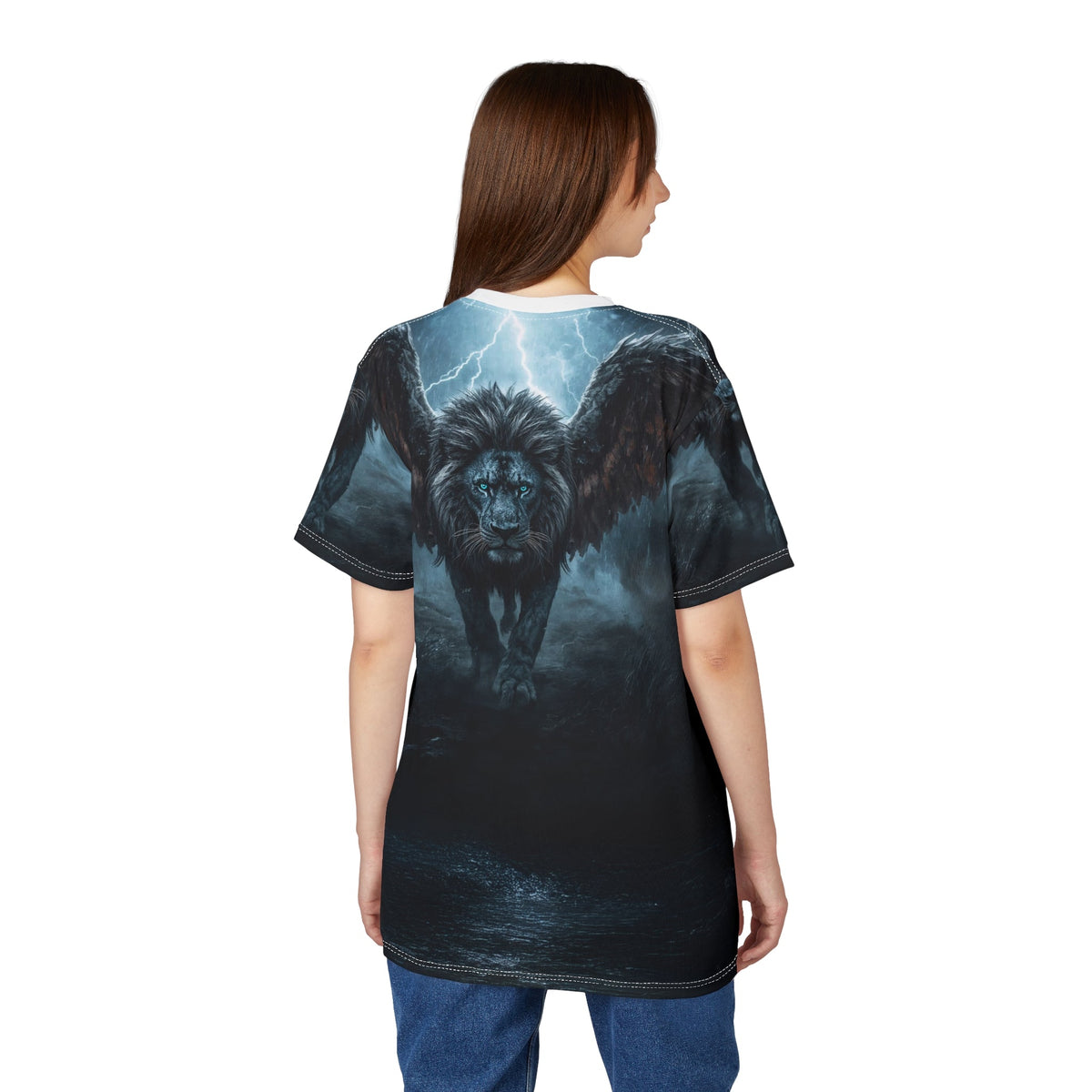 ⚡ Stormwing Lion – Guardian of Thunder T-Shirt - ART OF ROYALS