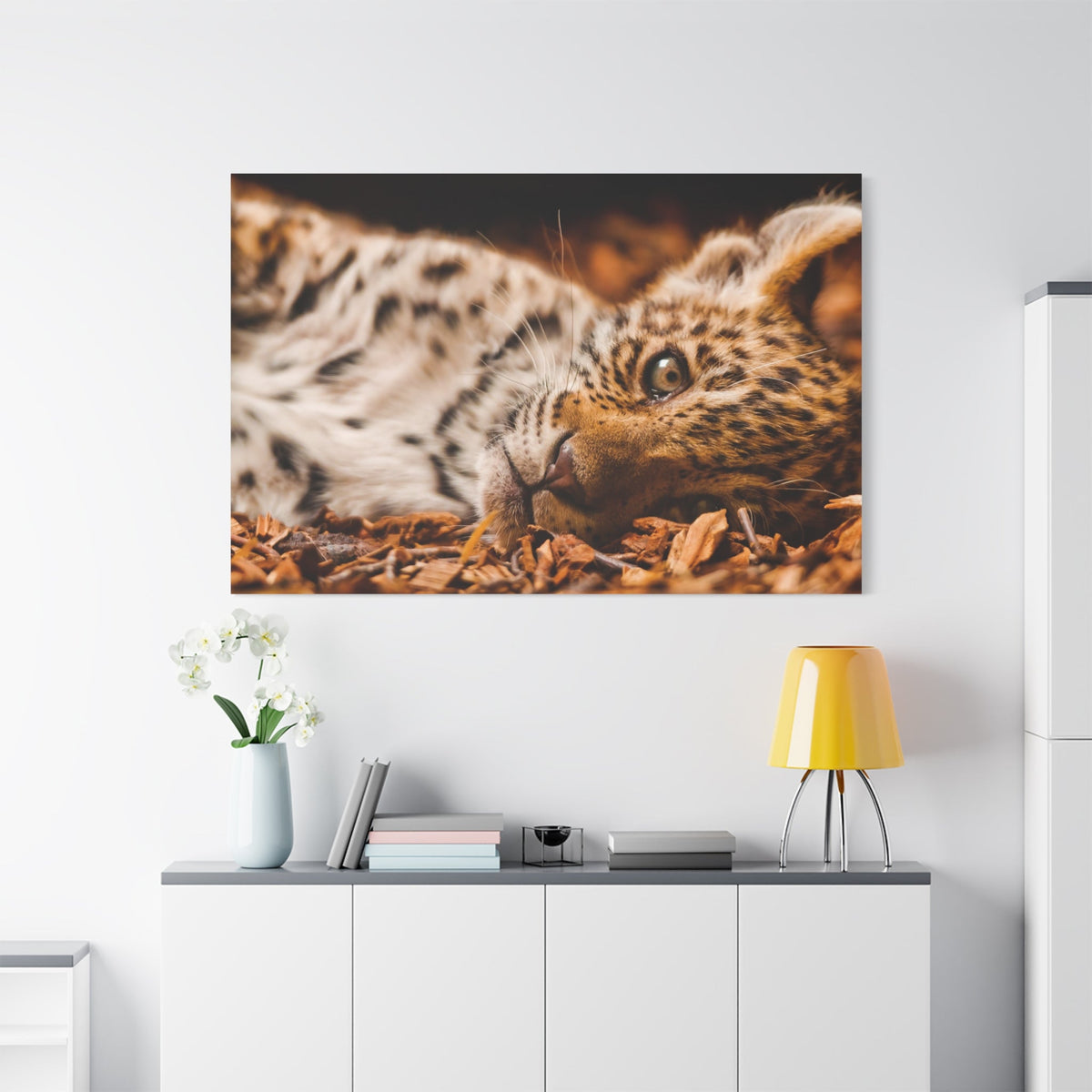 Stunning Cheetah Canvas Wall Art – Wild Safari Cat Print - ART OF ROYALS