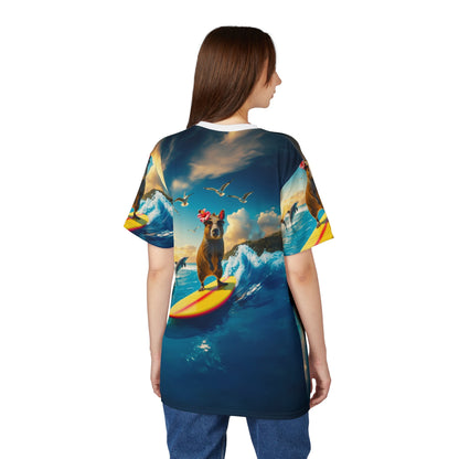 Surfer Capybara: Riding the Waves - ART OF ROYALS