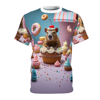 Sweet Tooth Capybara: Cupcake Paradise - ART OF ROYALS