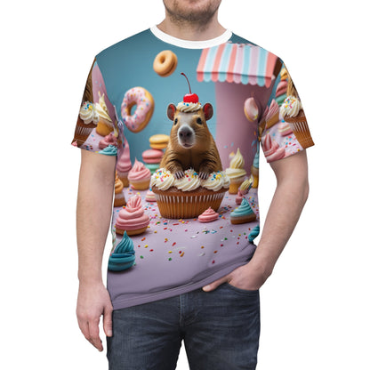 Sweet Tooth Capybara: Cupcake Paradise - ART OF ROYALS