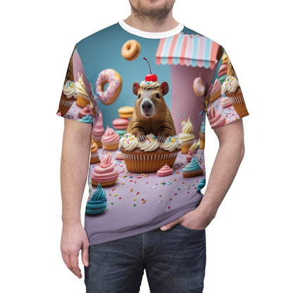 Sweet Tooth Capybara: Cupcake Paradise - ART OF ROYALS