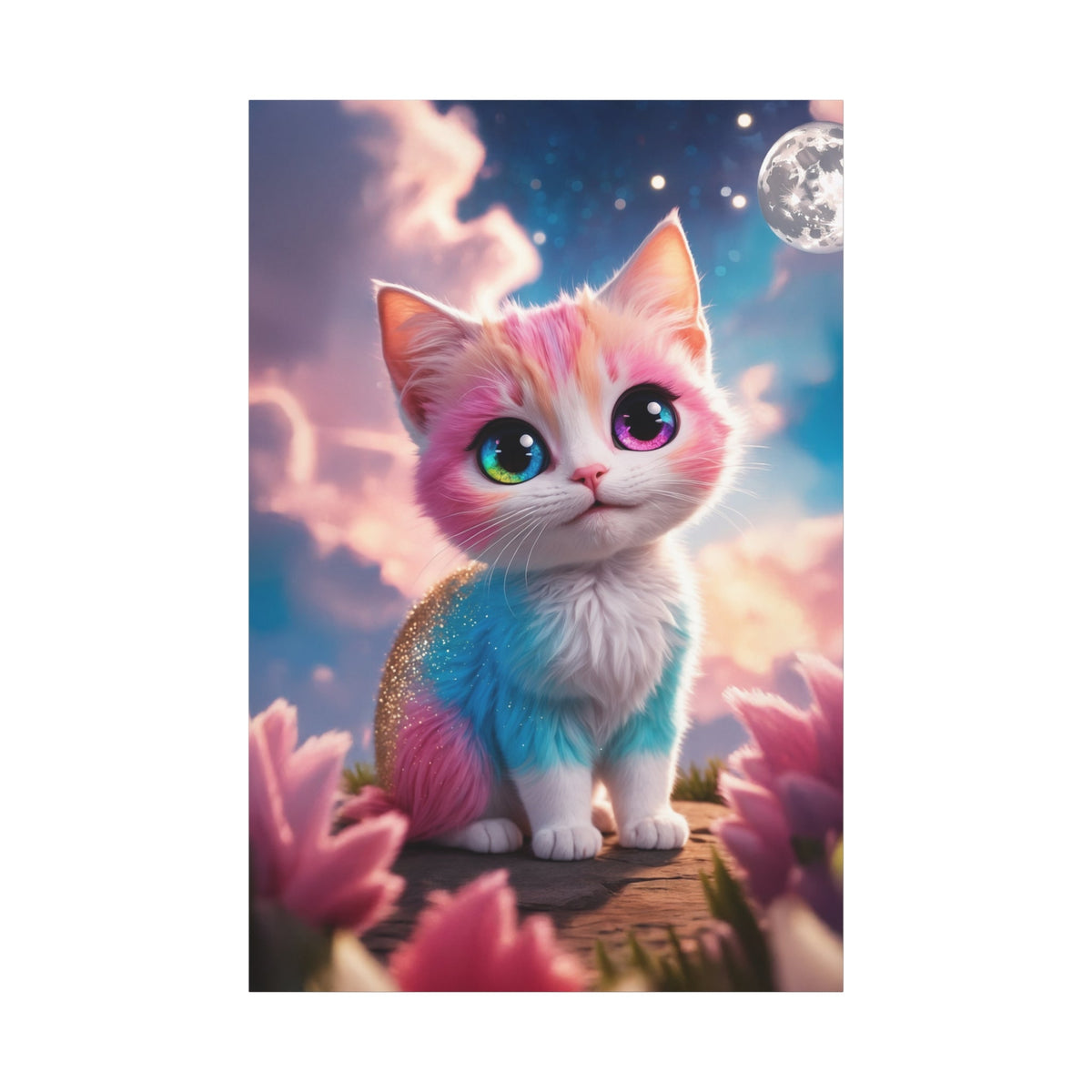 The Cosmic Kitten – Guardian of Stars - ART OF ROYALS