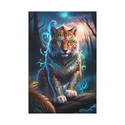 The Electric Tiger – Neon Majesty - ART OF ROYALS