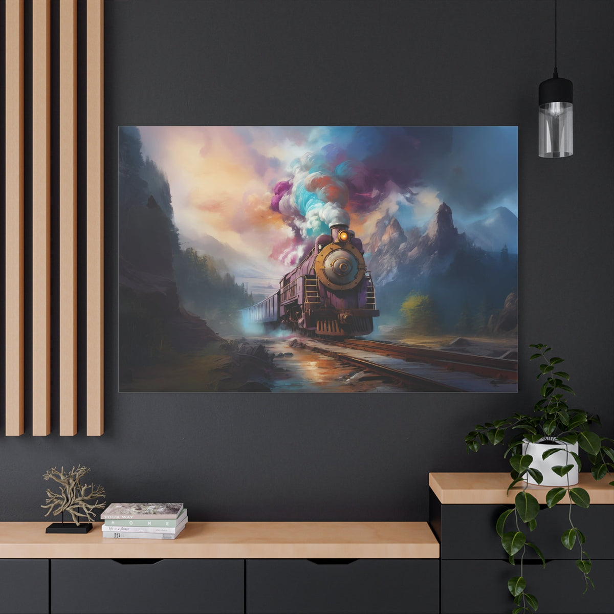 The Ghost Train – Steam of Destiny - ART OF ROYALS