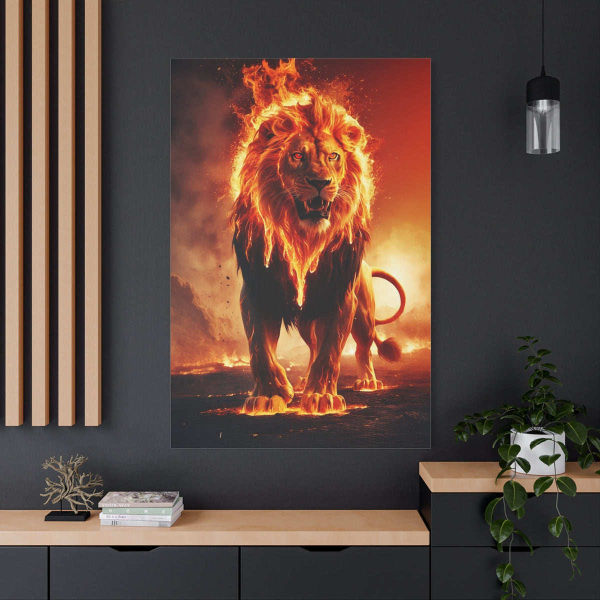 The Infernal King - A Monarch of Fire - ART OF ROYALS