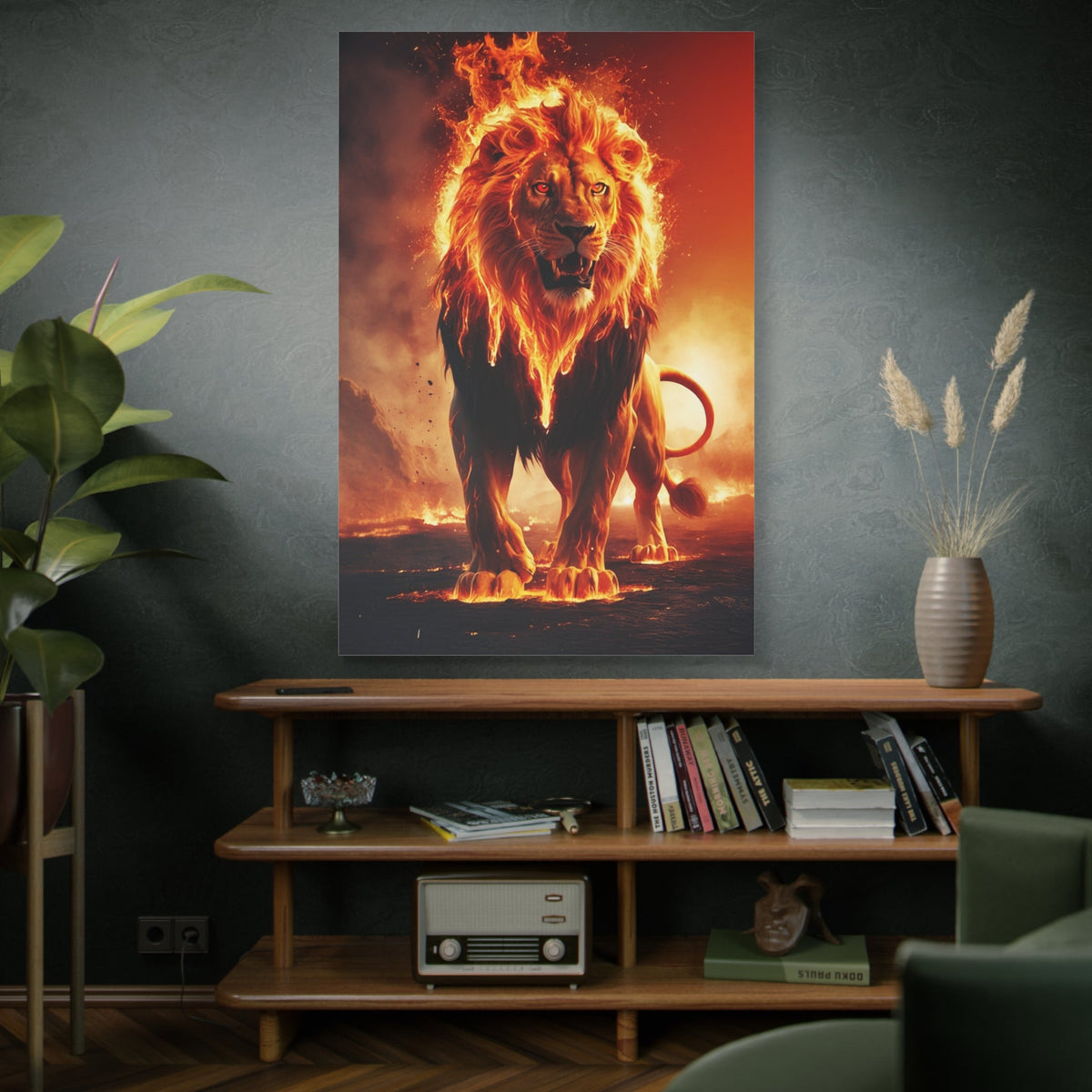 The Infernal King - A Monarch of Fire - ART OF ROYALS