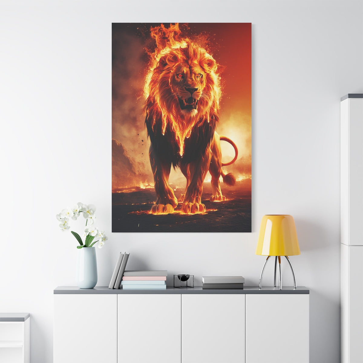 The Infernal King - A Monarch of Fire - ART OF ROYALS