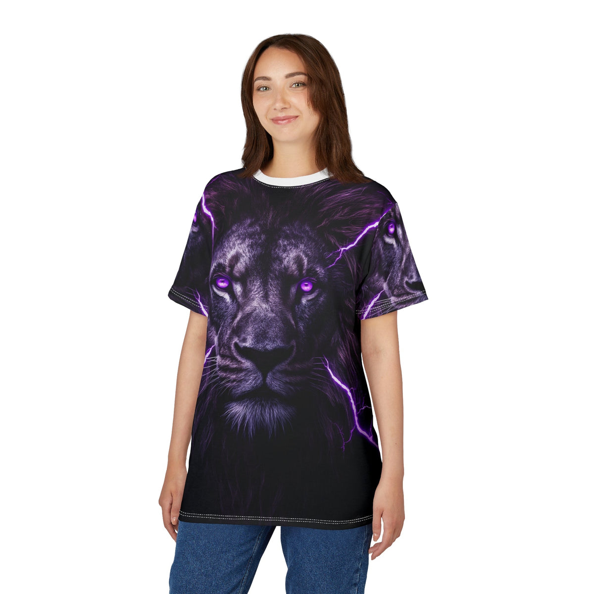 ⚡ Thunder Soul Lion – Electric Power T-Shirt - ART OF ROYALS
