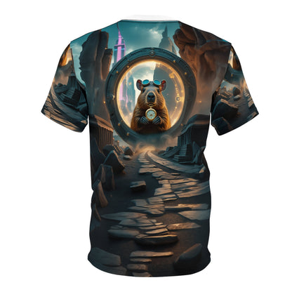 Time Traveler Capybara T-Shirt ⏳🌌 - ART OF ROYALS