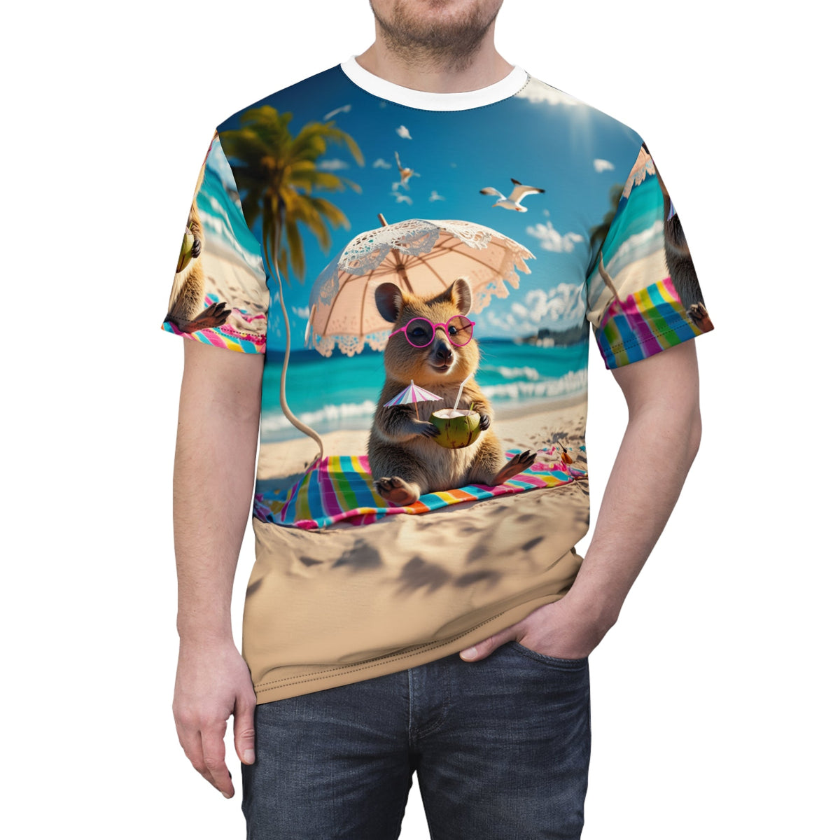Tropical Paradise Quokka - ART OF ROYALS
