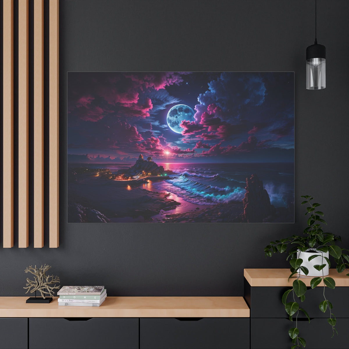 Twilight Inferno – A Celestial Dreamscape - ART OF ROYALS