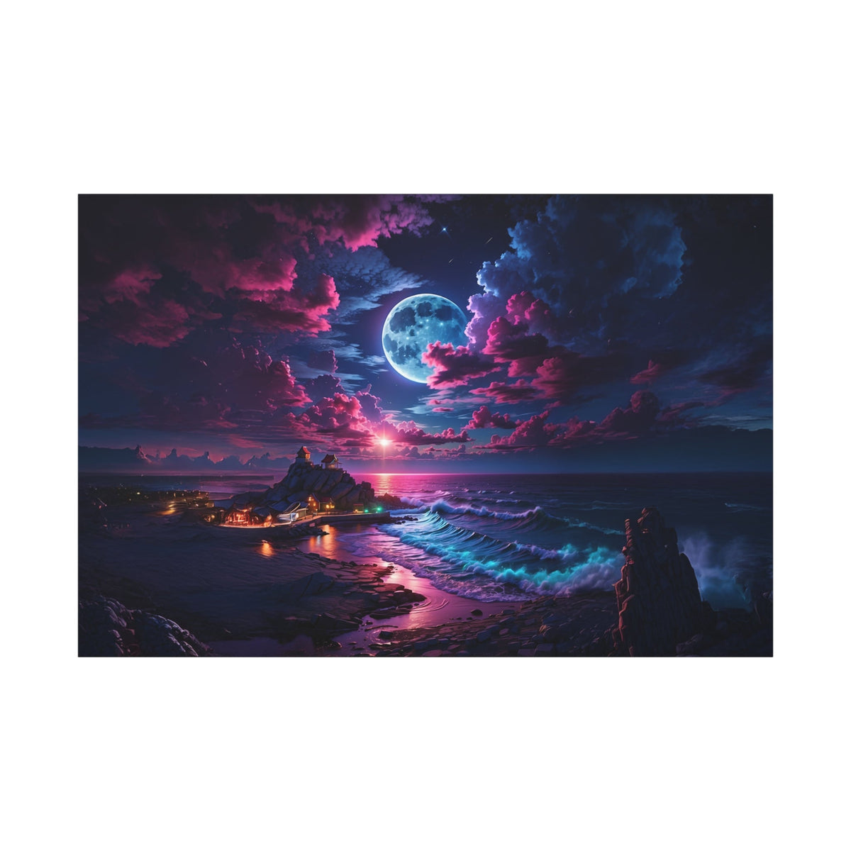 Twilight Inferno – A Celestial Dreamscape - ART OF ROYALS