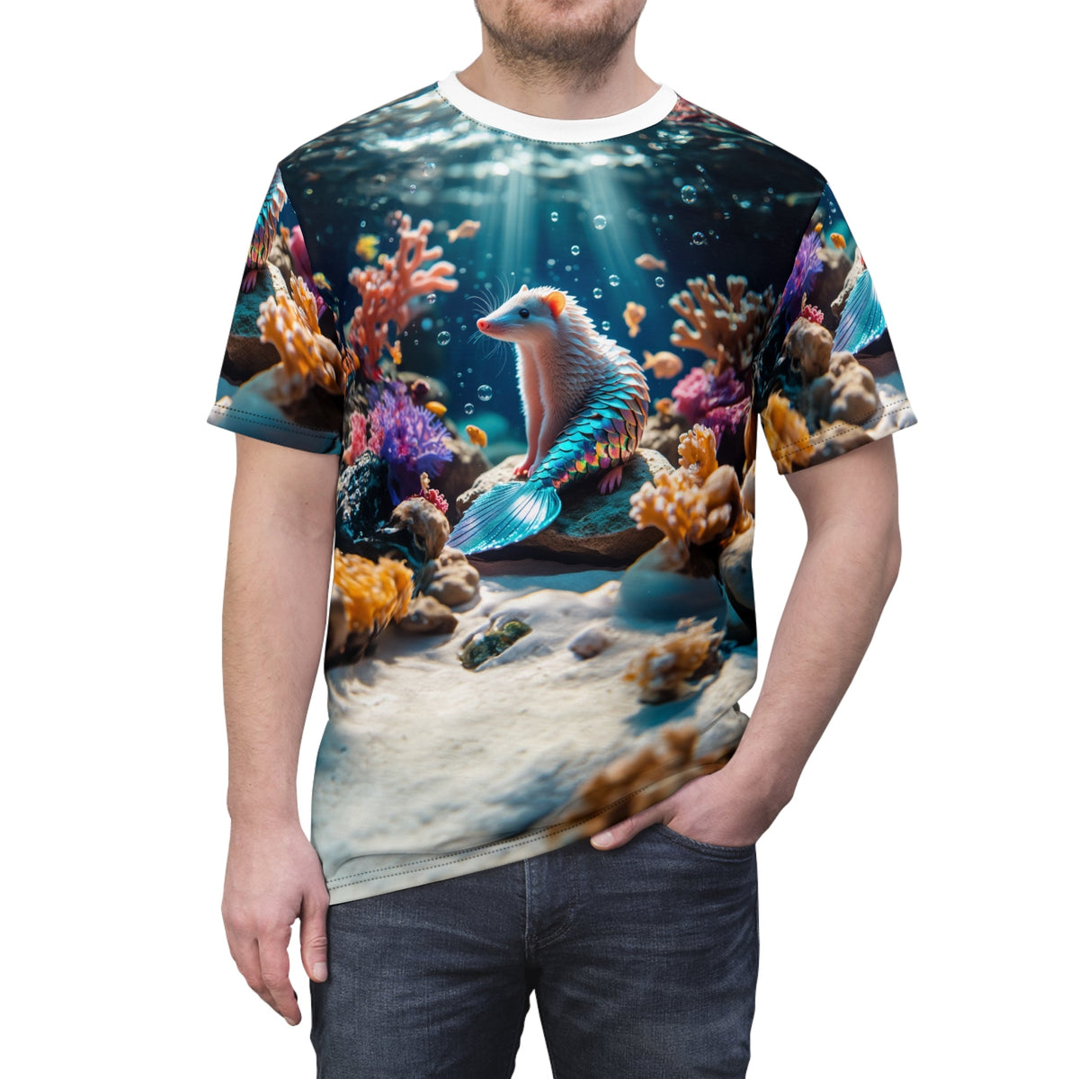 Underwater Explorer Pangolin - ART OF ROYALS