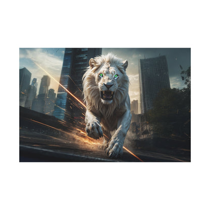 Urban Predator – The White Lion’s Domain - ART OF ROYALS