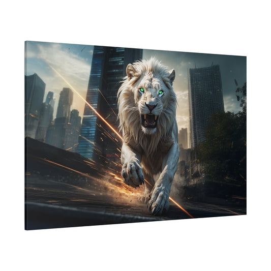 Urban Predator – The White Lion’s Domain - ART OF ROYALS