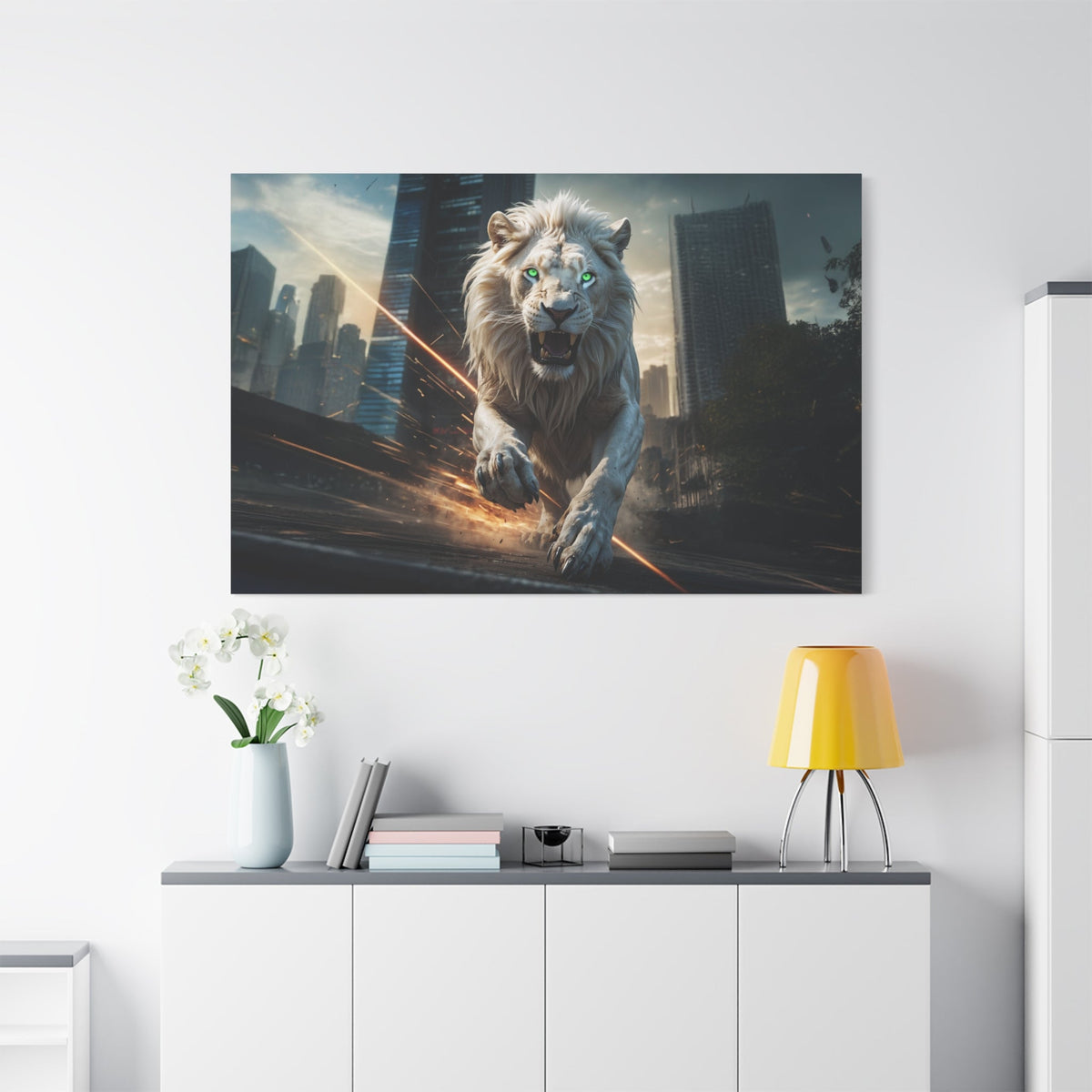 Urban Predator – The White Lion’s Domain - ART OF ROYALS