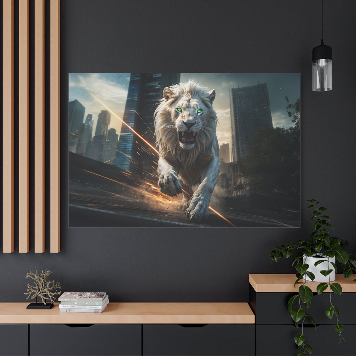 Urban Predator – The White Lion’s Domain - ART OF ROYALS