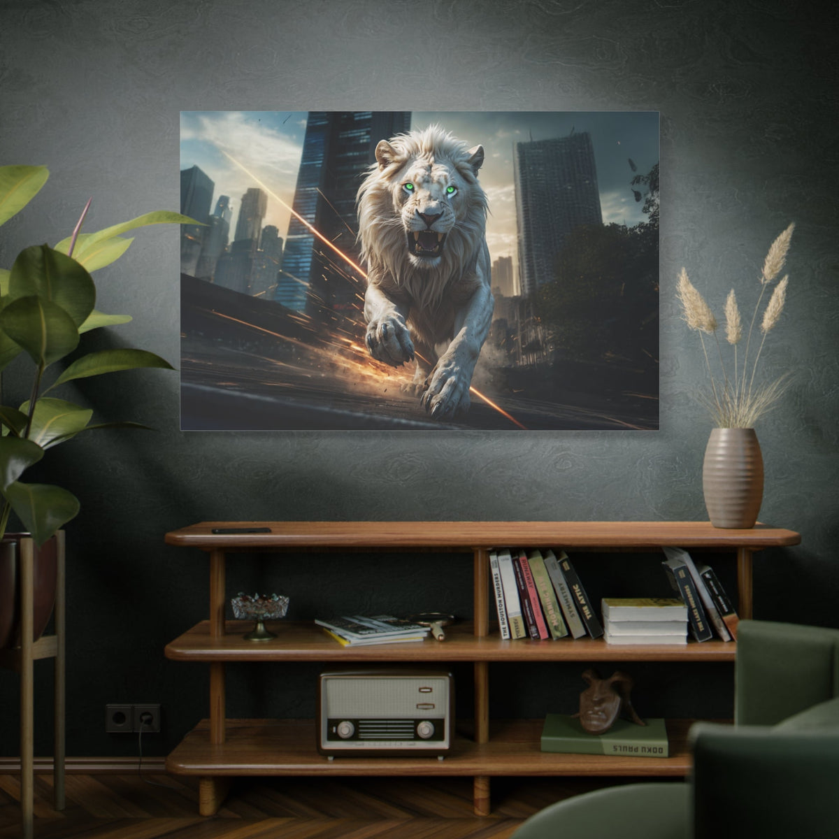 Urban Predator – The White Lion’s Domain - ART OF ROYALS