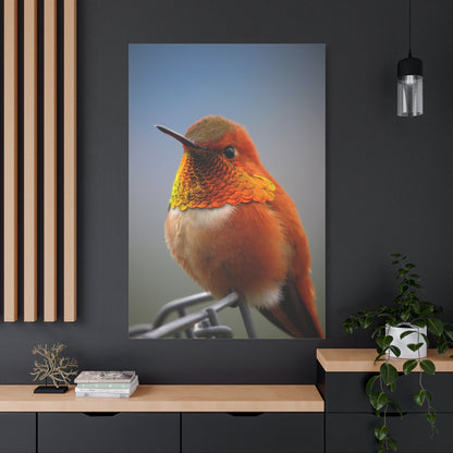 Vibrant Hummingbird Canvas Wall Art – Nature-Inspired Wildlife Decor for Home & Office Spaces - ART OF ROYALS