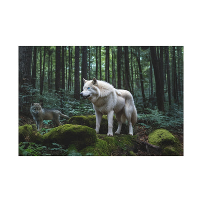 Whispering Forest – The Lone Wolf - ART OF ROYALS