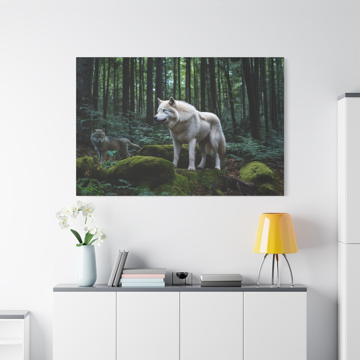 Whispering Forest – The Lone Wolf - ART OF ROYALS