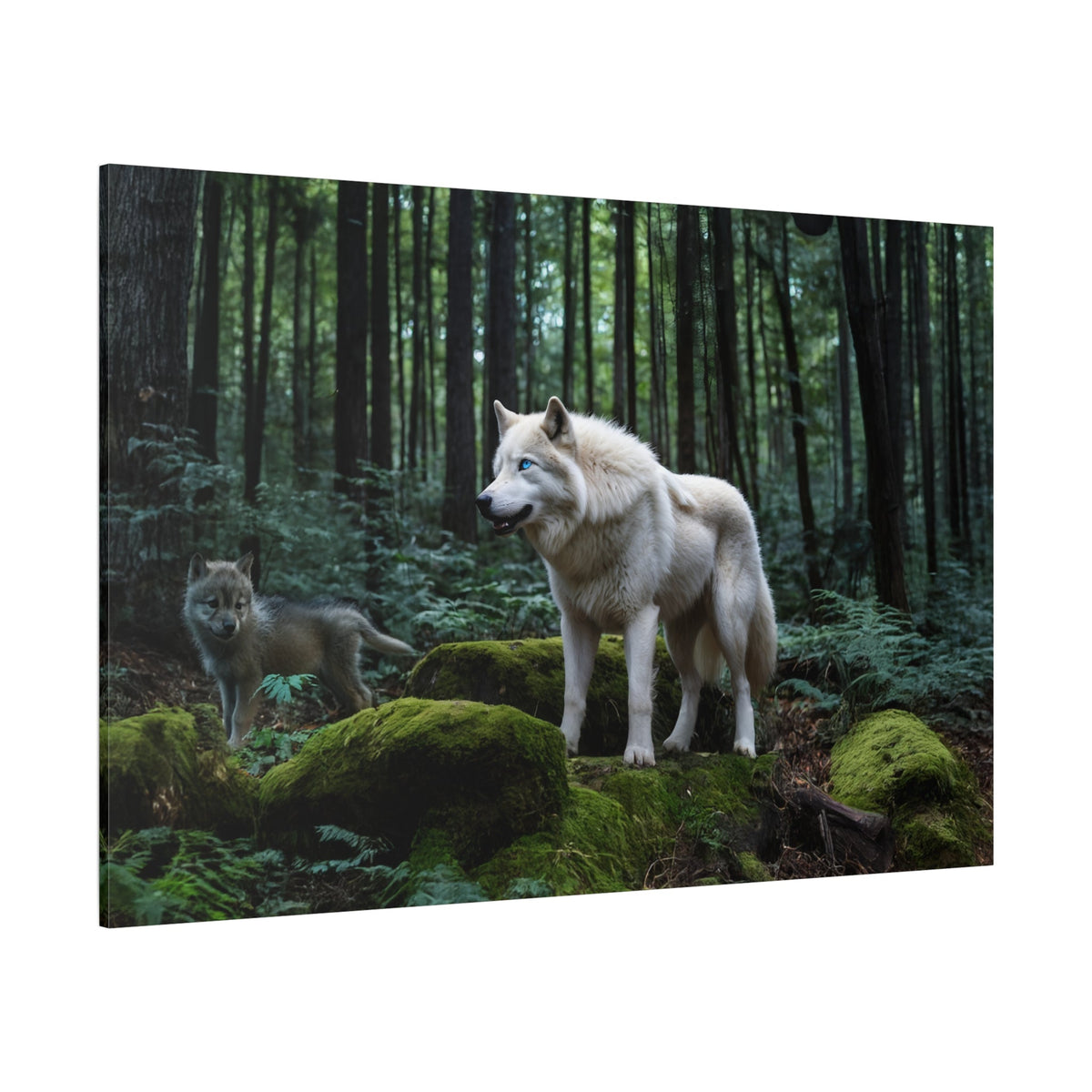 Whispering Forest – The Lone Wolf - ART OF ROYALS
