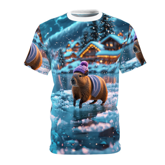 Winter Wonderland Capybara: Cozy Snowbound Journey - ART OF ROYALS